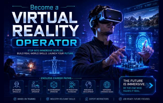M-104- Virtual Reality & 3D Virtualization Training